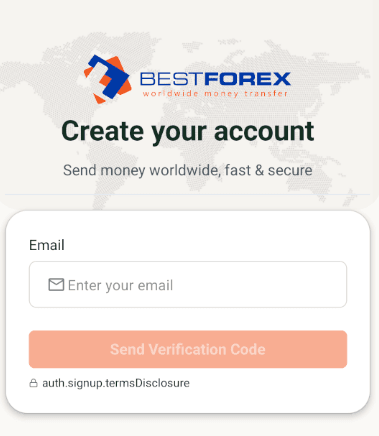 Best Forex — International Money Transfer Mobile App